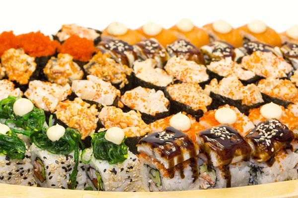 Delizioso sushi di pesce — Foto Stock