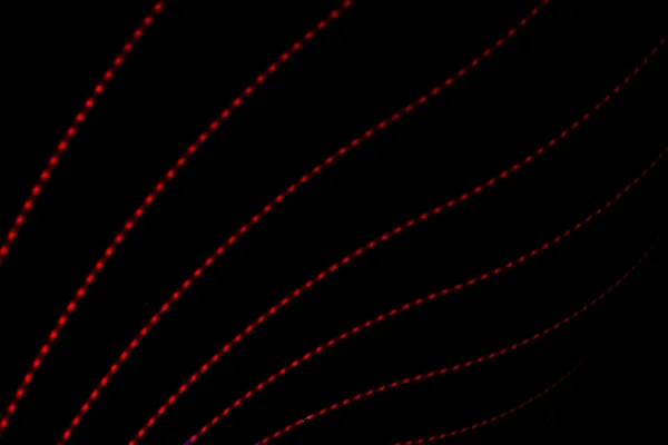 Неоновый абстрактный фон линий и боке — стоковое фото