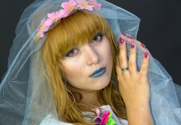 Portrait of a witch — Stock Photo, Image