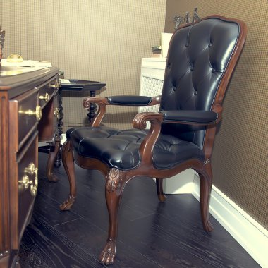 rahat sandalye ve masa ahşap