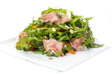 roka jambon peynir salatası