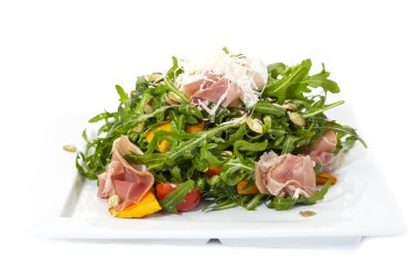 roka incir ve peynirli salata