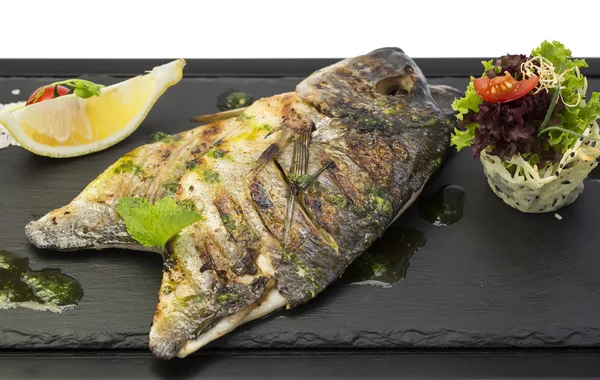 Baked fillet of bream fish — Stock Photo, Image