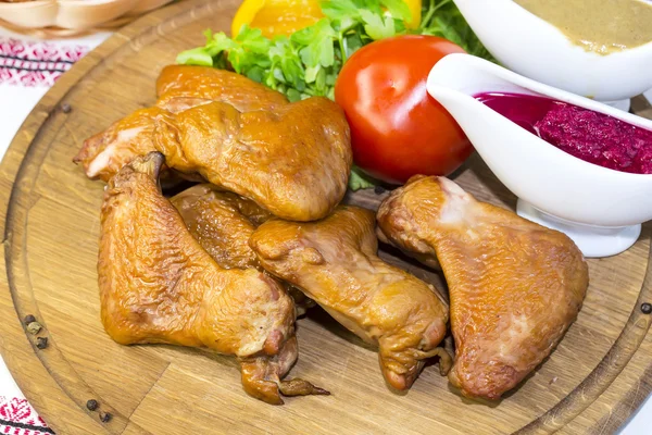 Alitas de pollo —  Fotos de Stock