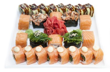 Japon suşi deniz ürünleri