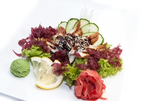 Japon suşi deniz ürünleri — Stok fotoğraf