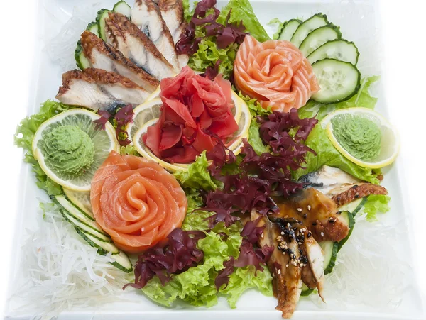 Японський суші морепродуктів — стокове фото