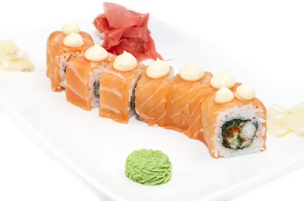 Японський суші морепродуктів — стокове фото