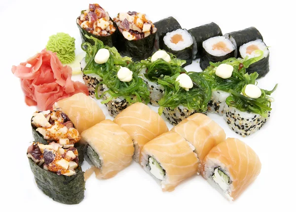 Ιαπωνικό sushi ψάρια — Φωτογραφία Αρχείου
