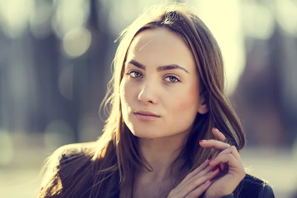 Ragazza nel parco — Foto Stock