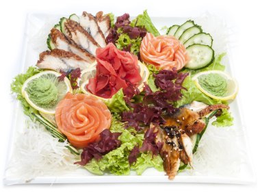 Japon suşi deniz ürünleri