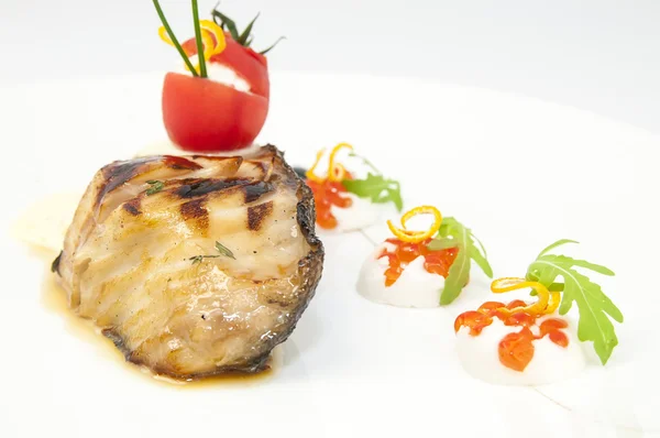 Gebratenes Filet vom Grill — Stockfoto