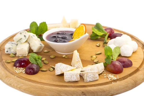 Placa de queso — Foto de Stock