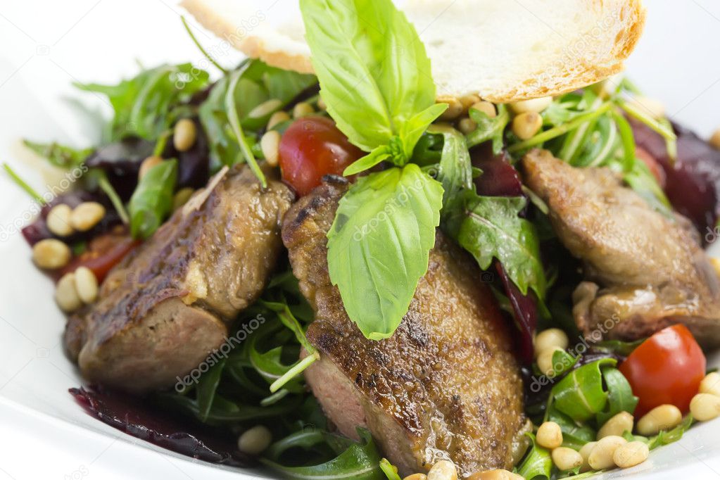 Insalata Di Coniglio Fegato Foto Stock Lester120 46740947
