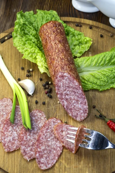 Salsiccia — Foto Stock