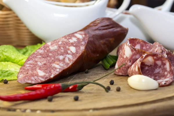 Salsiccia — Foto Stock