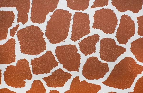 Giraffe skin texture — Stock Photo, Image