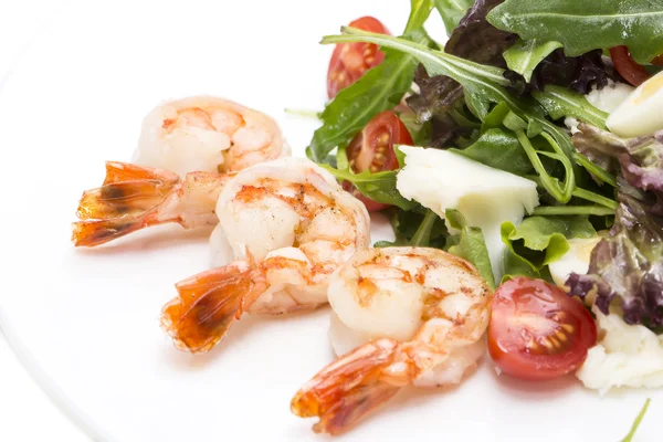 Salad udang dan sayuran — Stok Foto