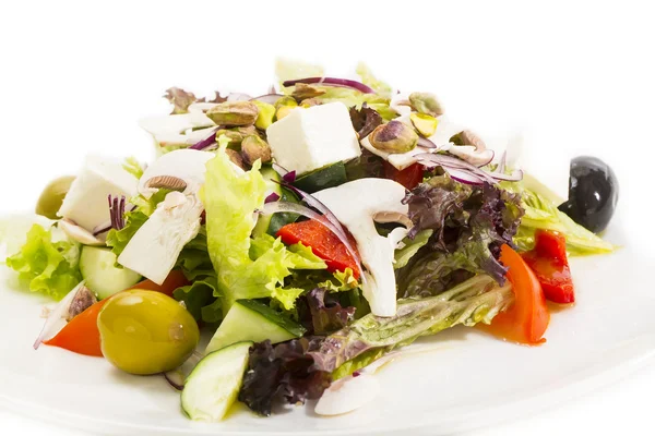 Greek salad — Stock Photo, Image