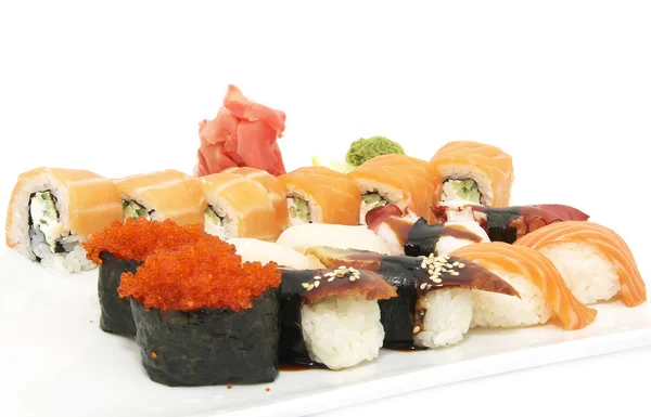 Japansk sushi skaldjur — Stockfoto