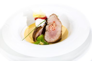 Kabak soslu fırında et