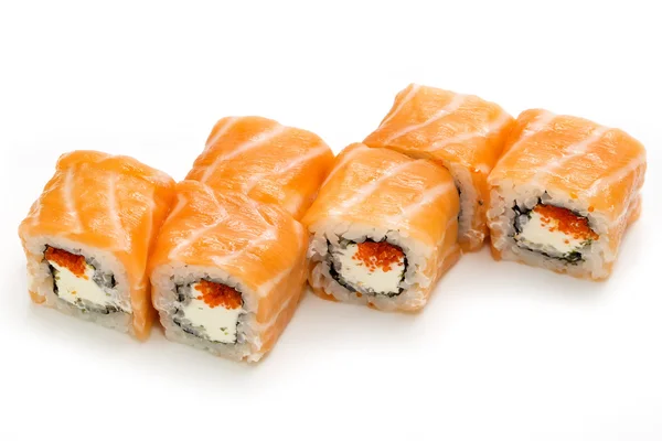 Sushi japonais poissons et fruits de mer — Photo