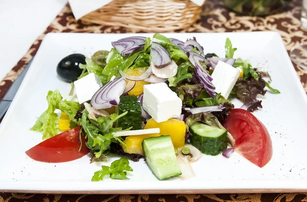 Griechischer Salat — Stockfoto