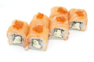 Japon suşi balık ve deniz ürünleri