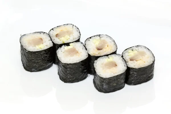 Japanese sushi fish and seafood — Stock Photo, Image