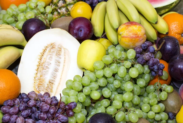 Background of fresh fruits — Stock Photo, Image