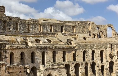 en büyük colosseum el jem, Tunus kalıntıları
