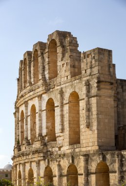 en büyük colosseum el jem, Tunus kalıntıları