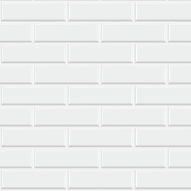 Seramik ya da toprak eşyalar modern beyaz fayanslar. Binanın tuğla duvarı..