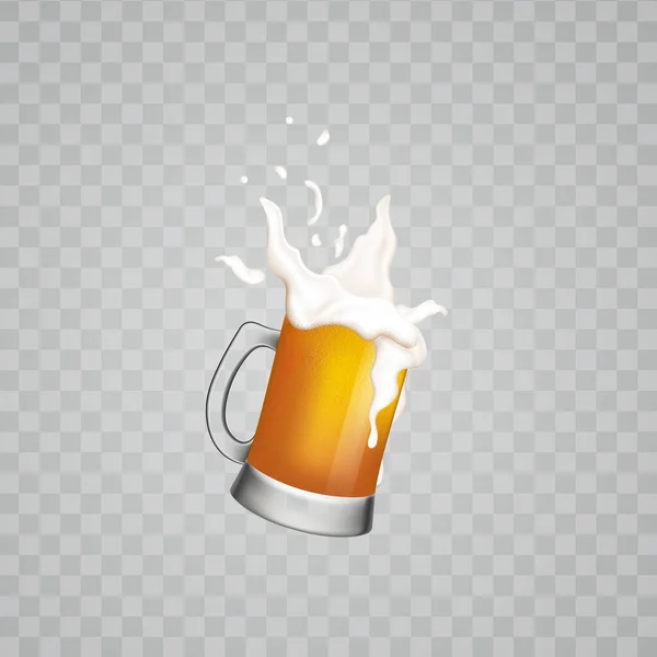 Arkaplanda beyaz köpüklü soğuk bir içecek. Bardak kupaları bira..