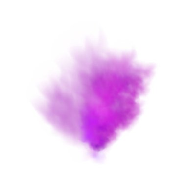 Mor zehirli gaz, toz ve duman efekti. Cadılar Bayramı 'nda korkunç, gizemli bir sis..