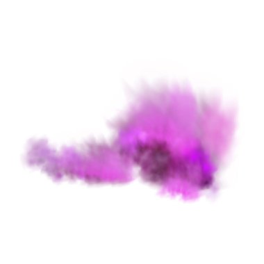 Mor zehirli gaz, toz ve duman efekti. Cadılar Bayramı 'nda korkunç, gizemli bir sis..