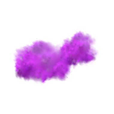 Mor zehirli gaz, toz ve duman efekti. Cadılar Bayramı 'nda korkunç, gizemli bir sis..