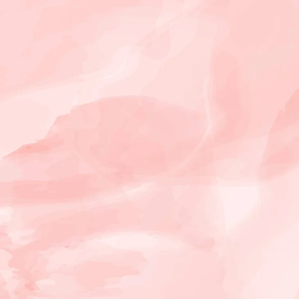 Astratto rosa o albicocca acquerello sfondo. pittura fluido rossore. Invito nuziale primavera rosa polverosa o velare texture. Inchiostro alcolico. — Vettoriale Stock