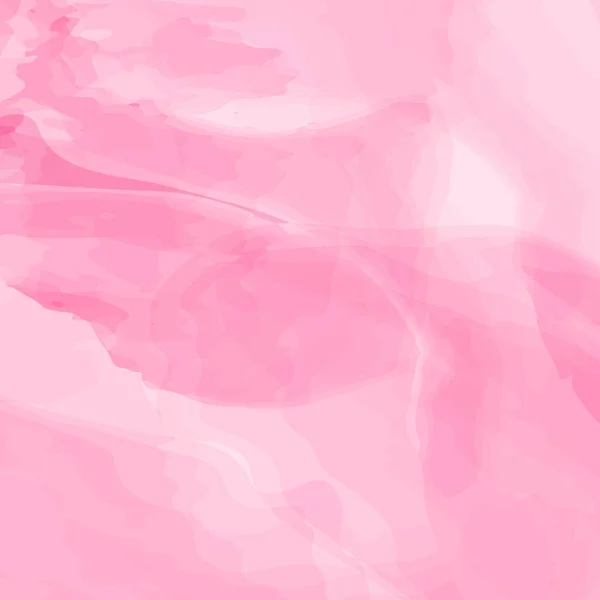 Abstraktes rosa oder apricot Aquarell Hintergrund. Blush flüssige Malerei. Frühlingshochzeitseinladung staubige Rose oder Schleier Textur. Alkoholfarbe. — Stockvektor