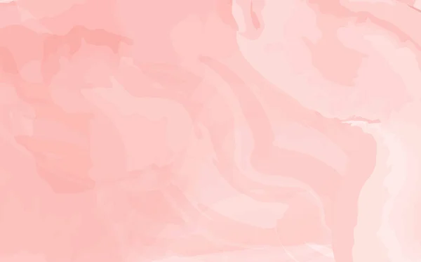 Invitación Boda Primavera Rosa Polvorienta Textura Velo Tinta Alcohol Abstracto — Archivo Imágenes Vectoriales