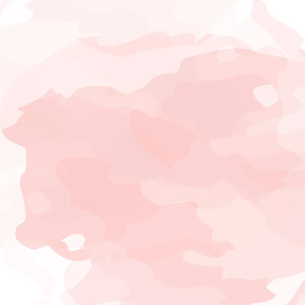 Pintura Fluida Rubor Invitación Boda Primavera Rosa Polvorienta Textura Velo — Archivo Imágenes Vectoriales