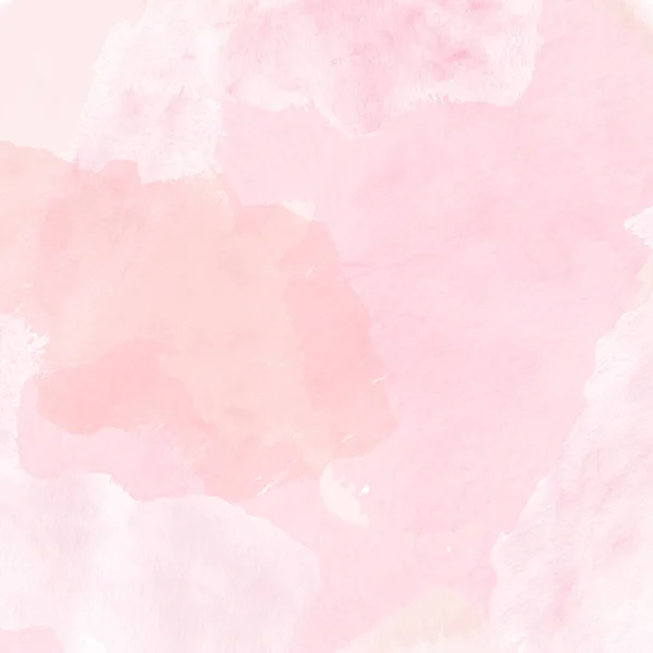 Aquarelle abstraite rose ou abricot ou fond pastel. Peinture fluide rougissante. invitation de mariage de printemps poussiéreux rose ou voile texture. Encre d'alcool. — Image vectorielle