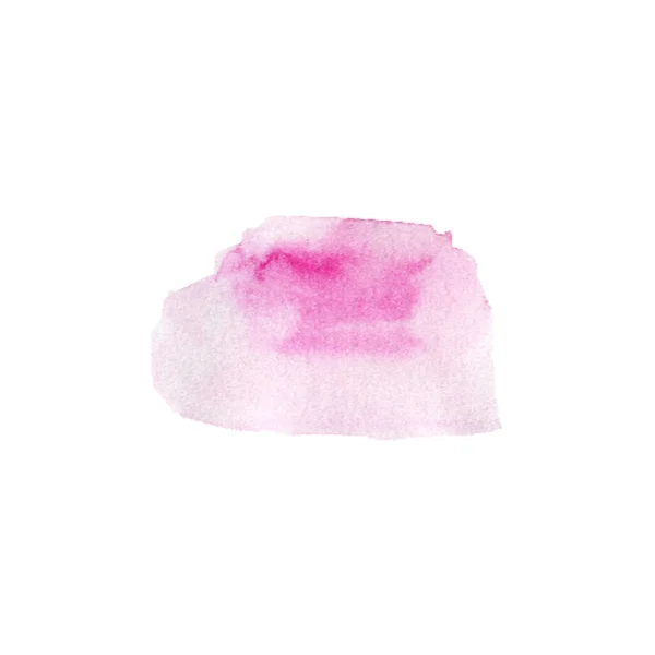 Blush Fluid Painting Abstract Pink Apricot Watercolorspot Splash Spring Wedding — Stockvektor