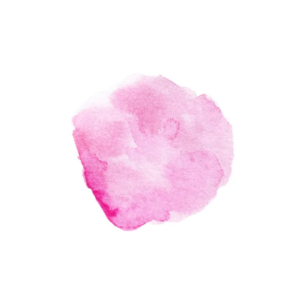 Blush Fluid Painting Abstract Pink Apricot Watercolorspot Splash Spring Wedding — Stockvektor