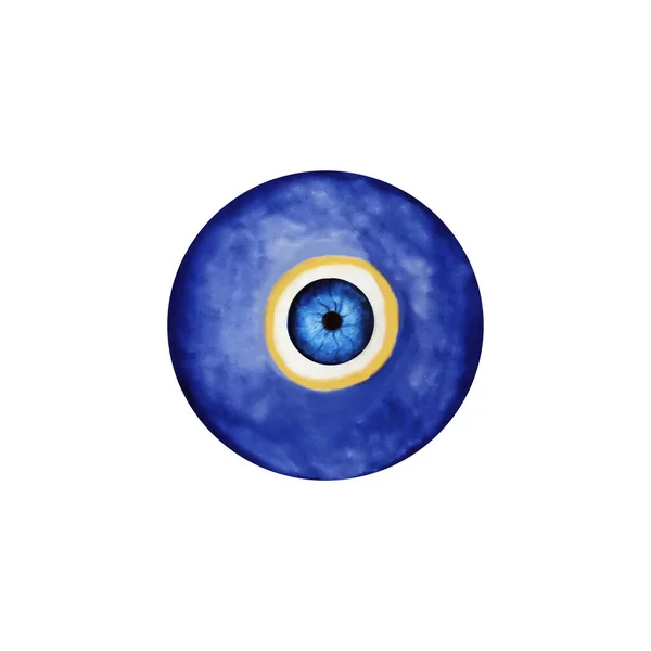 Modern Amulet Design Hamsa Eye Karma Magical Witchcraft Symbol Evil — ストック写真