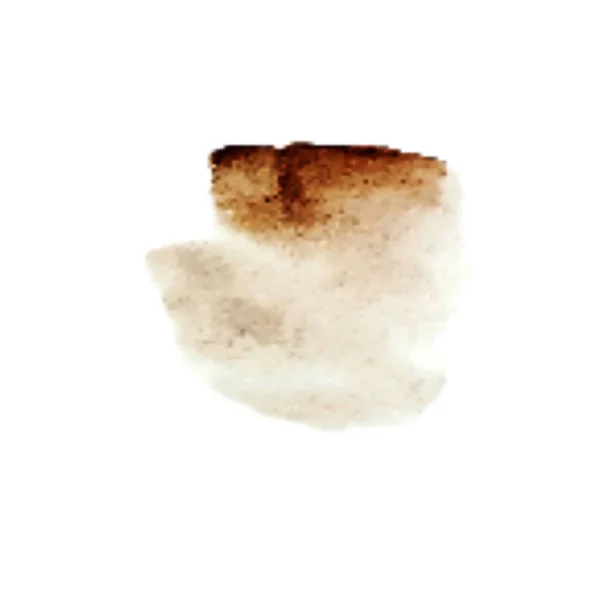 Краска Румяной Жидкостью Алкогольная Краска Абстрактное Коричневое Пятно Акварели — стоковый вектор