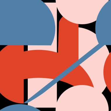 Gökkuşağı şekilleri, kıvrımlar, kavisler. El çizimi vektör çizimi çizimleri. İskandinav tarzında tasarlanmış, çeşitli çizgiler ve şekiller içeren soyut, kusursuz desenler..