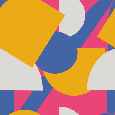 Gökkuşağı şekilleri, kıvrımlar, kavisler. El çizimi vektör çizimi çizimleri. Soyut, dikişsiz desen çeşitli çizgiler ve şekiller. İş sunumu ve kumaş baskısı için İskandinav tarzı tasarım..