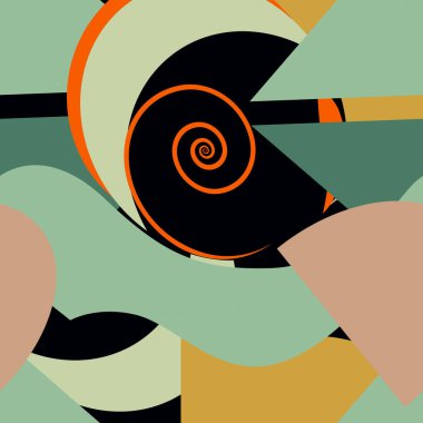 Gökkuşağı şekilleri, kıvrımlar, kavisler. Elle çizilmiş karalama çizimleri. Soyut, pürüzsüz, çeşitli çizgiler ve figürler. İş sunumu ve kumaş baskısı için İskandinav tarzı tasarım.