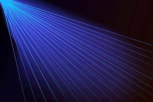 激光领域 在黑暗背景上交叉发光的激光安全光束 艺术设计发光光束 — 图库矢量图片